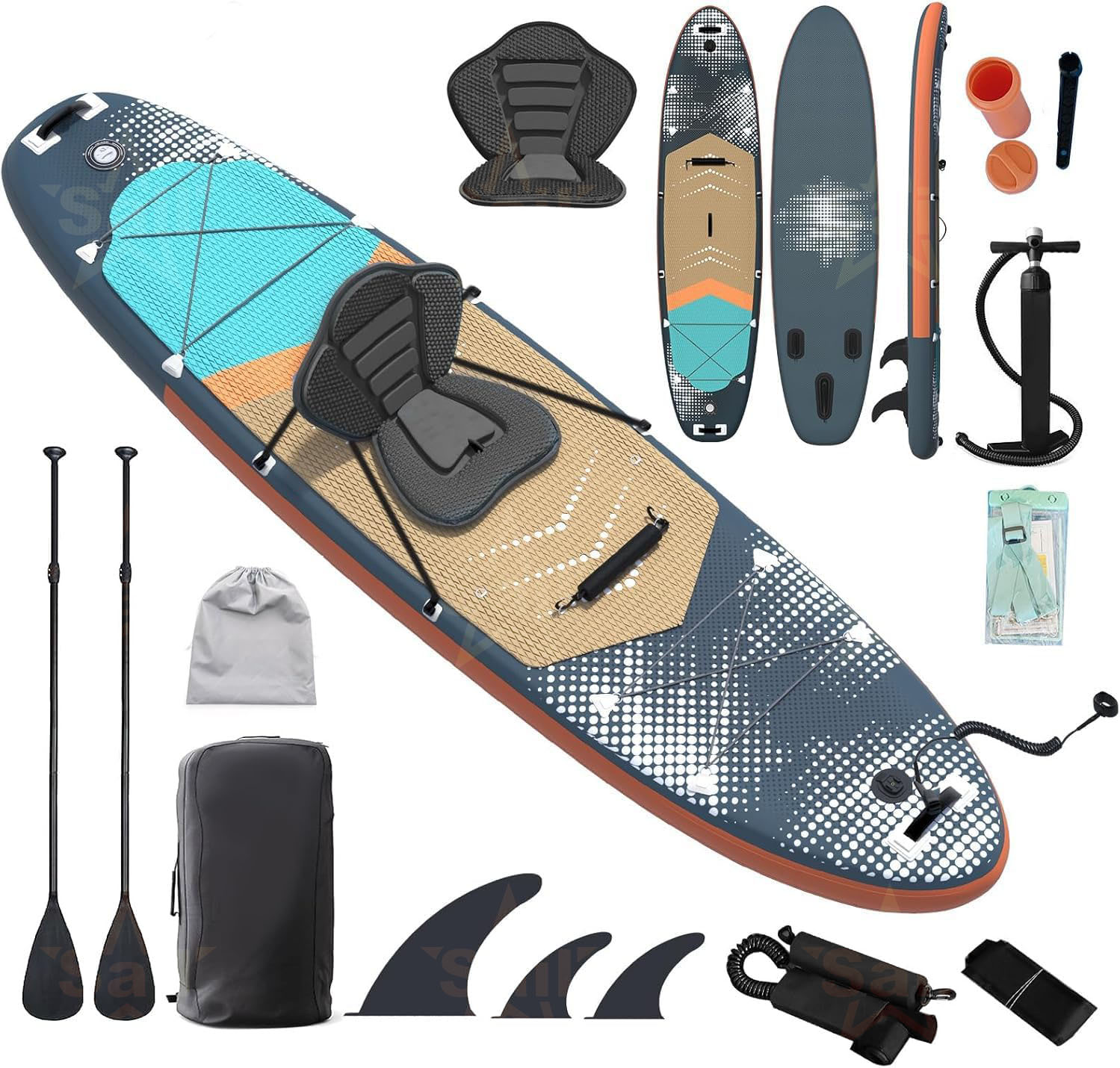 Fishing Backpack - Multi-Purpose Inflatable Stand up Paddle Board