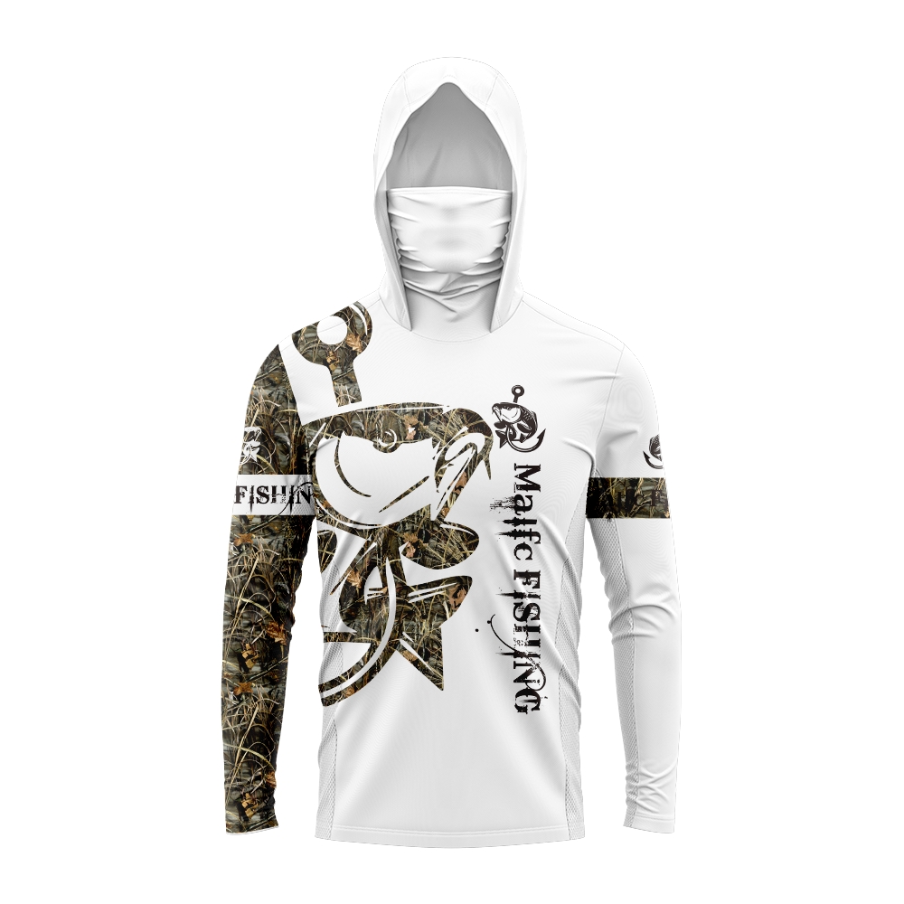 Men Bass Fish Print Fishing Ho - Fishing Hoodie ulasan dan harga