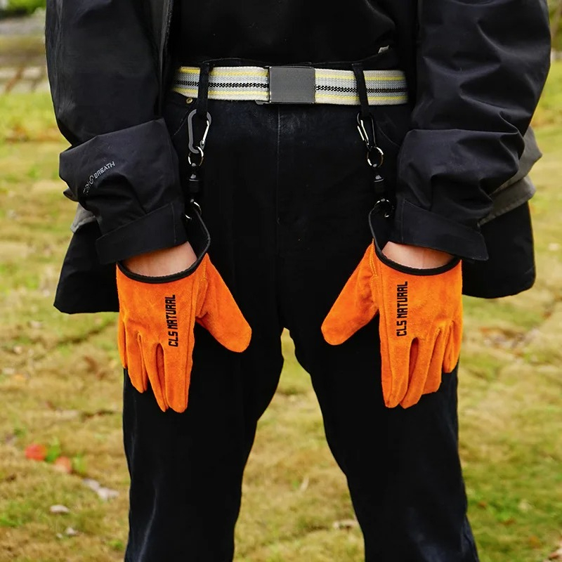 Heat Resistant BBQ Gloves Cowh - Fishing Gloves ulasan dan harga