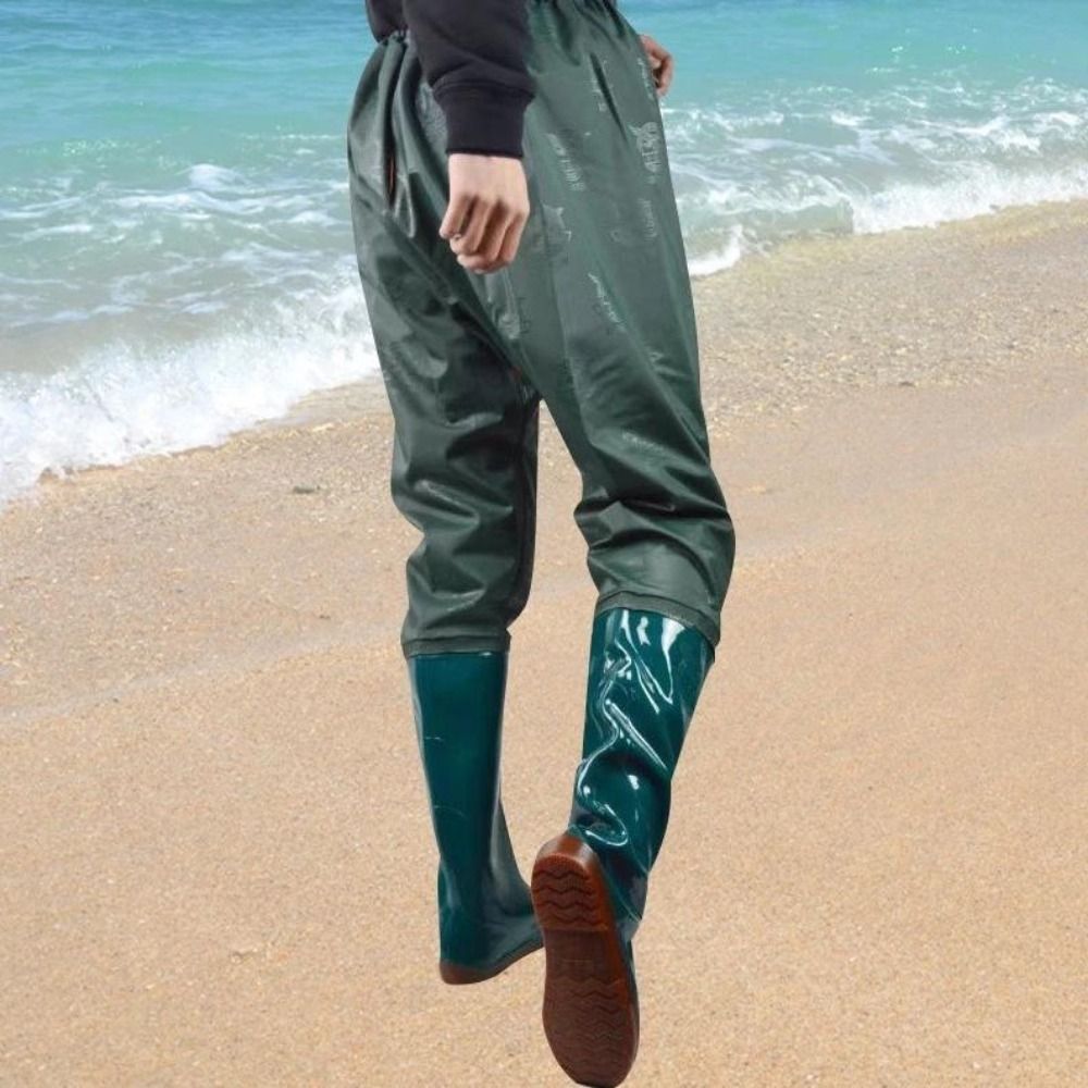 New Plastic PVC Transplant Pan - Fishing Pants Waterproof ulasan dan harga