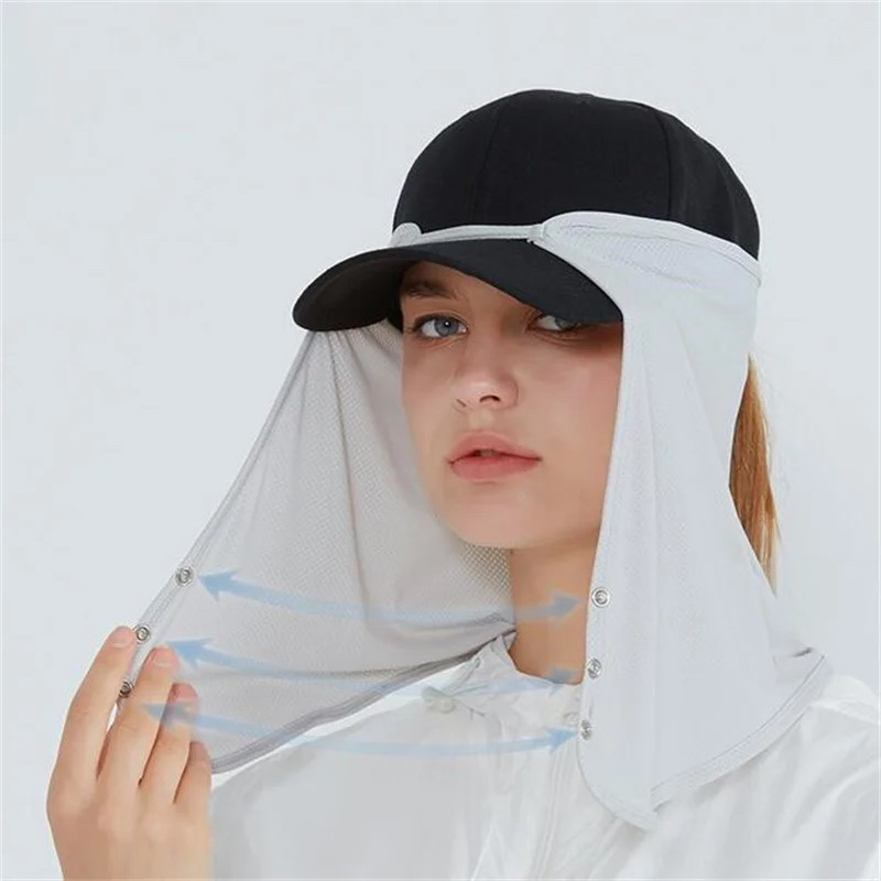 Quick Drying Fishing Cap Face  - Fishing Mask Sun Protection ulasan dan harga