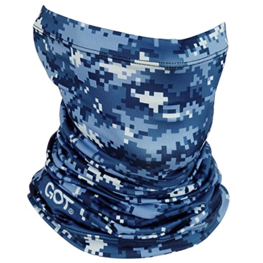 UPF 50+ Fishing Neck Gaiter -  - Fishing Mask Sun Protection ulasan dan harga