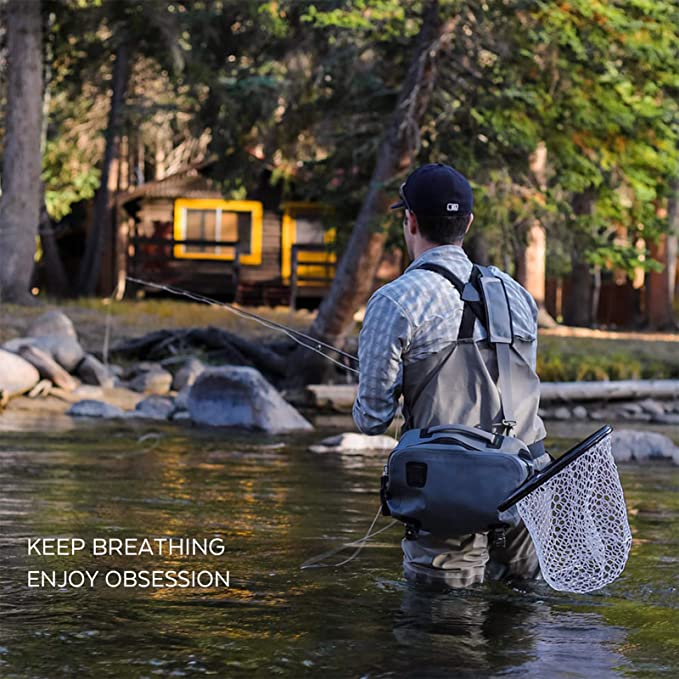 Men's Fly Fishing Waders Three - Fishing Waders ulasan dan harga