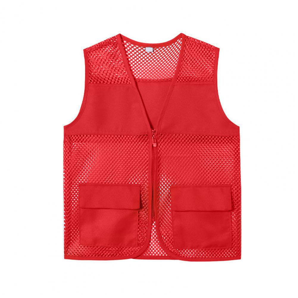 Fishing Vest Hollow Out Zipper - Fishing Vest ulasan dan harga
