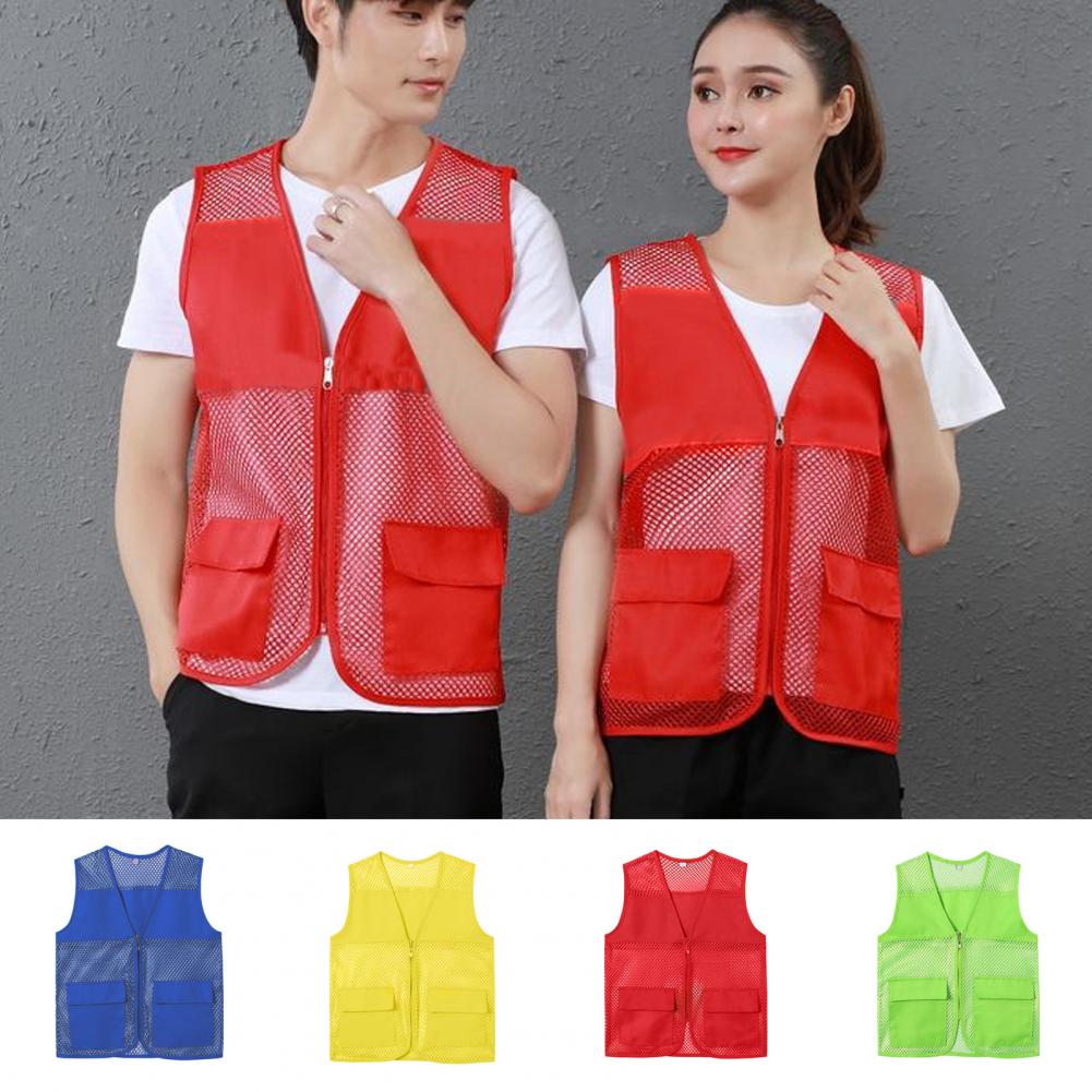 Fishing Vest Hollow Out Zipper - Fishing Vest ulasan dan harga