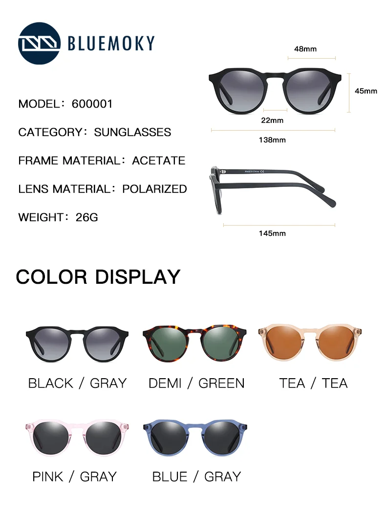 BLUEMOKY Polarized UV400 Prote - Fishing Sunglasses Polarized ulasan dan harga