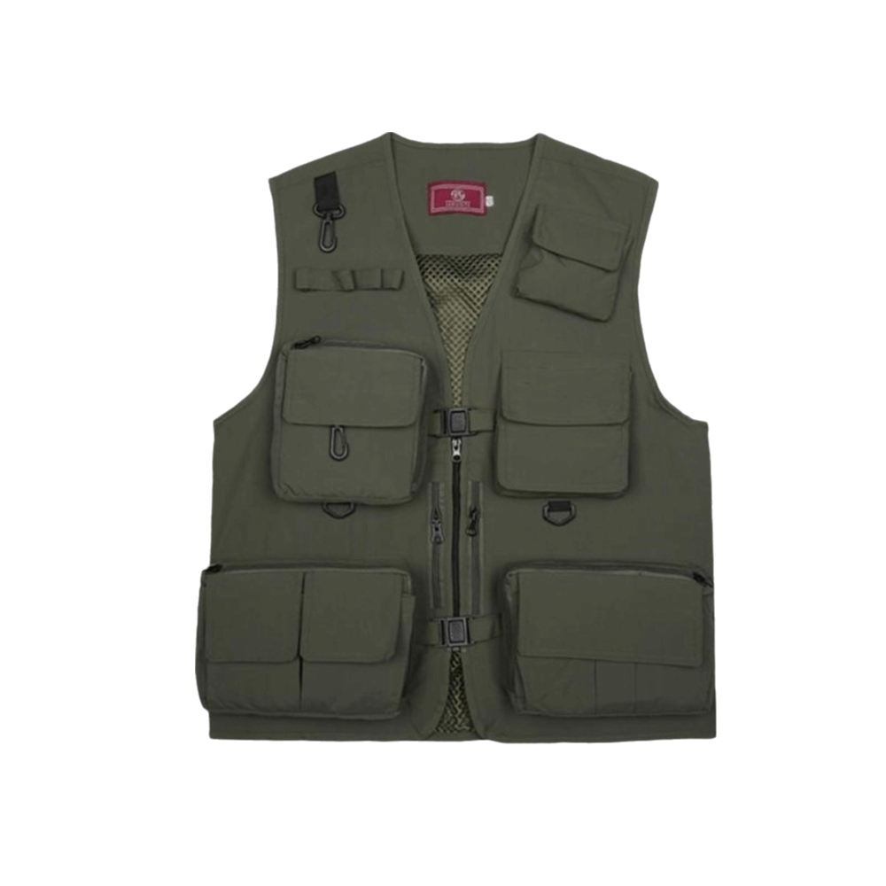 Casual Waterproof Fishing Vest - Fishing Vest ulasan dan harga