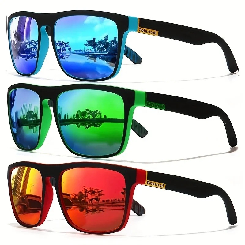 Fashion Vintage Square Polariz - Fishing Sunglasses Polarized ulasan dan harga