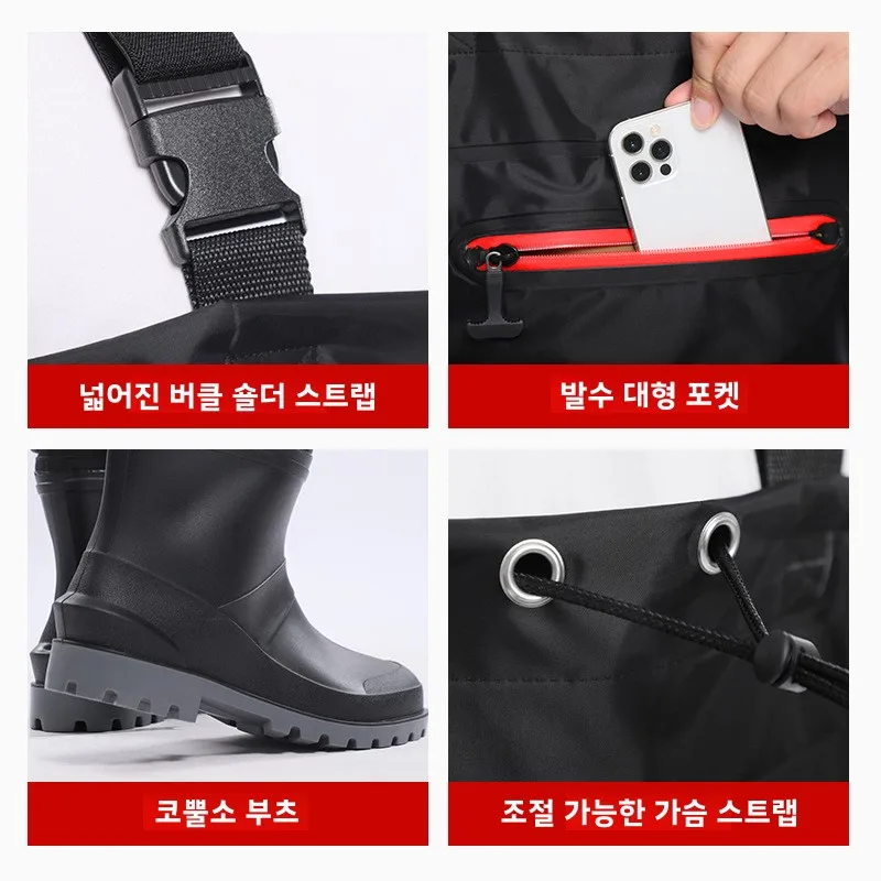 Waterproof Chest Waders with F - Fishing Pants Waterproof ulasan dan harga