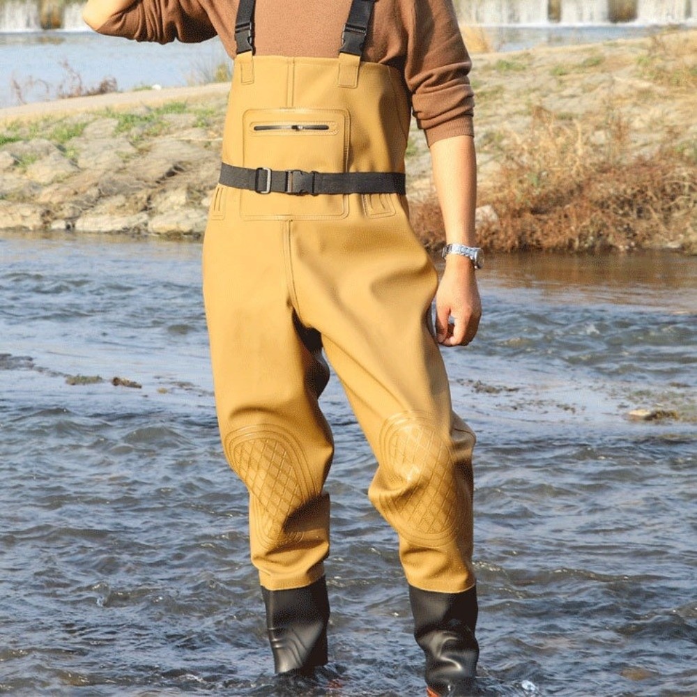 Useful PVC Fishing Suit Double - Fishing Waders ulasan dan harga