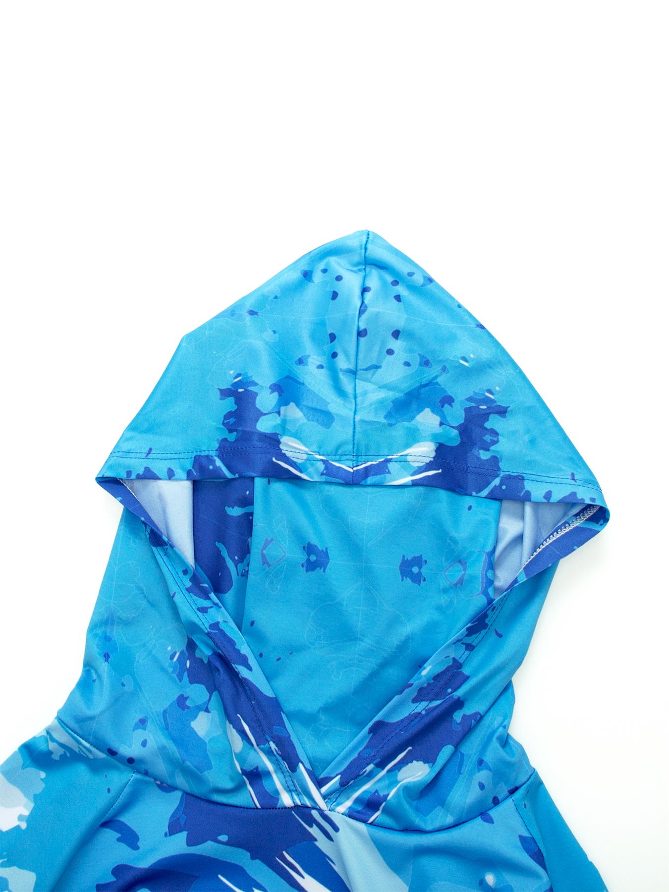 Fishing Hooded Shirt Upf 50 Fi - Fishing Shirt Uv Protection ulasan dan harga
