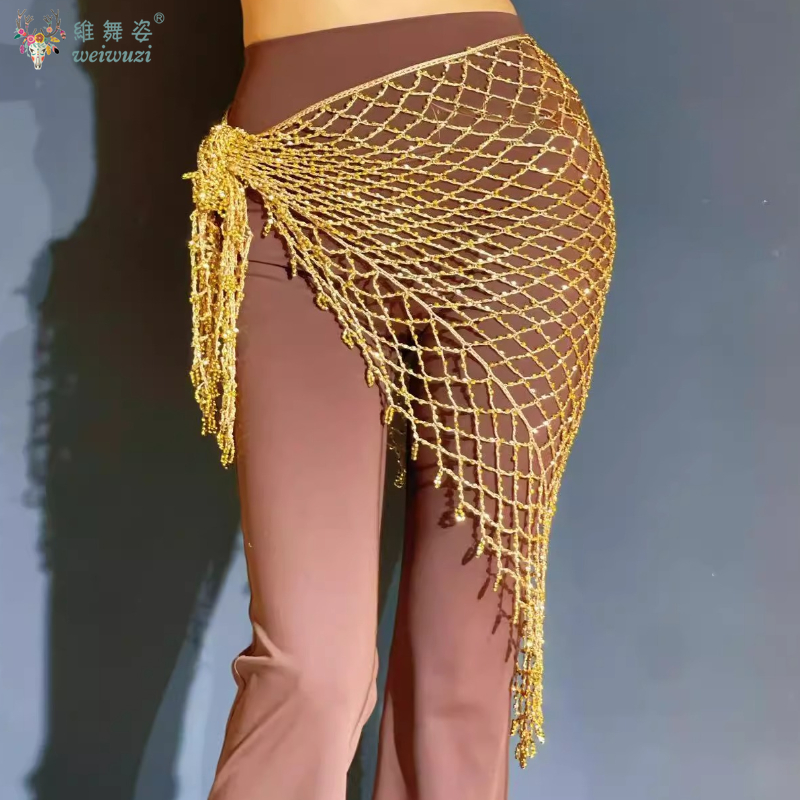 New Belly Dance Hip Scarf Sequ - Fishing Belt ulasan dan harga