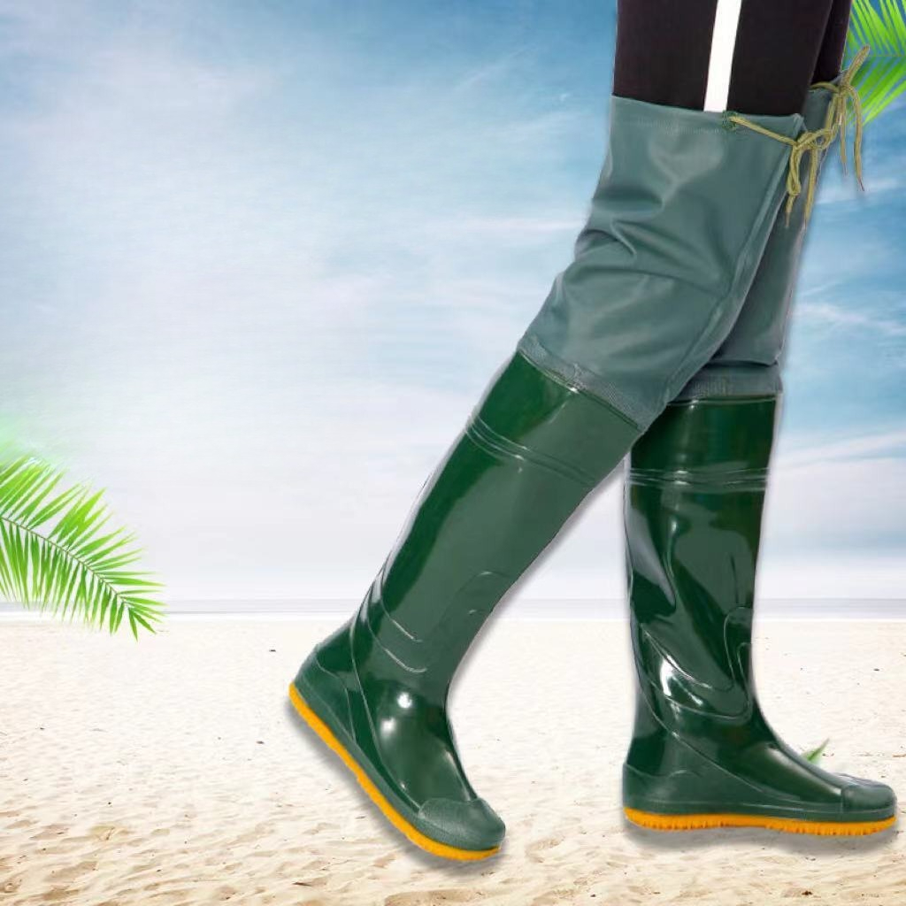 Unisex Over Knee Waterproof Fa - Fishing Waders ulasan dan harga