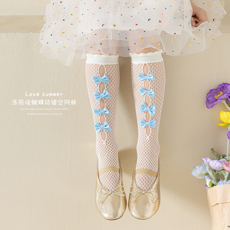 Lolita Hollow Stockings for Ch - Fishing Socks ulasan dan harga