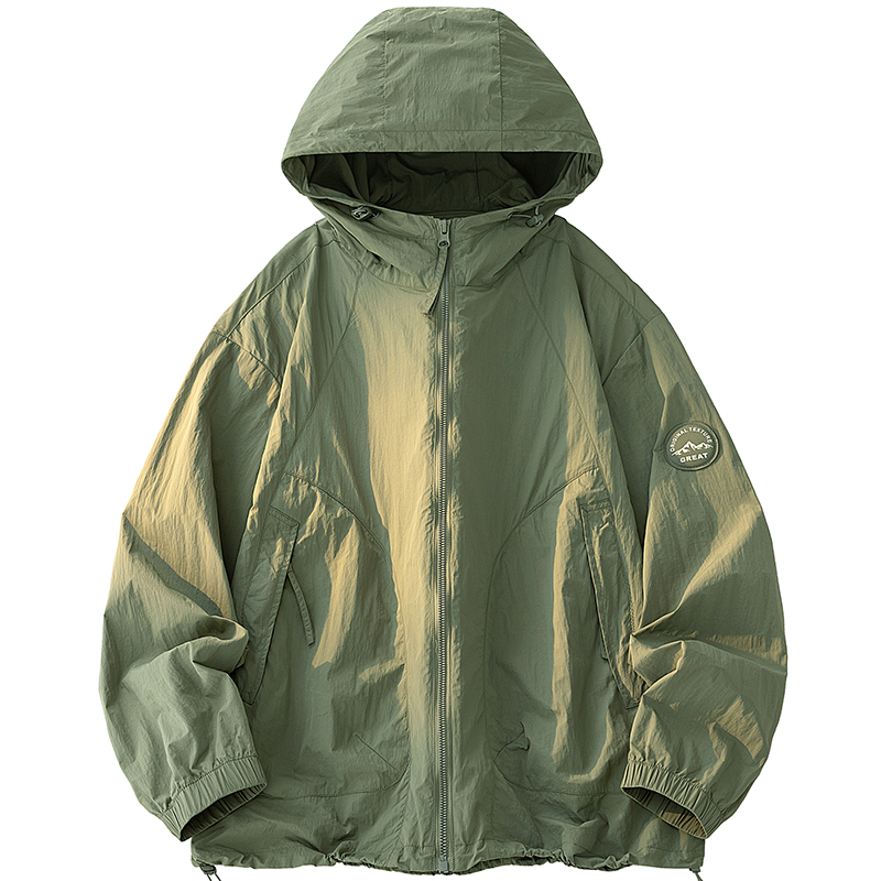 Outdoor UPF50+ Men's Hooded Su - Fishing Jacket Waterproof ulasan dan harga