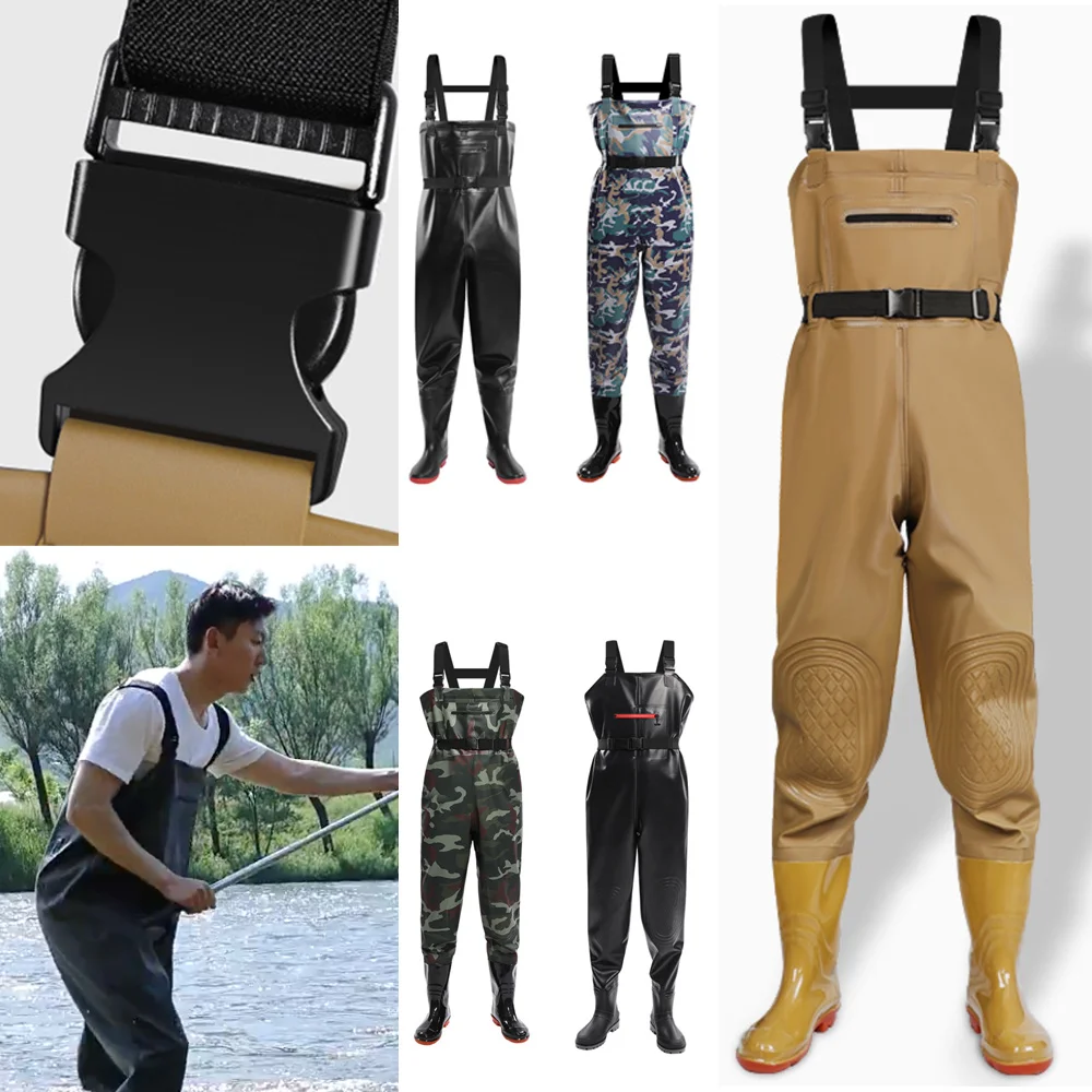 Waterproof Pants with Chest Wa - Fishing Jacket Waterproof ulasan dan harga